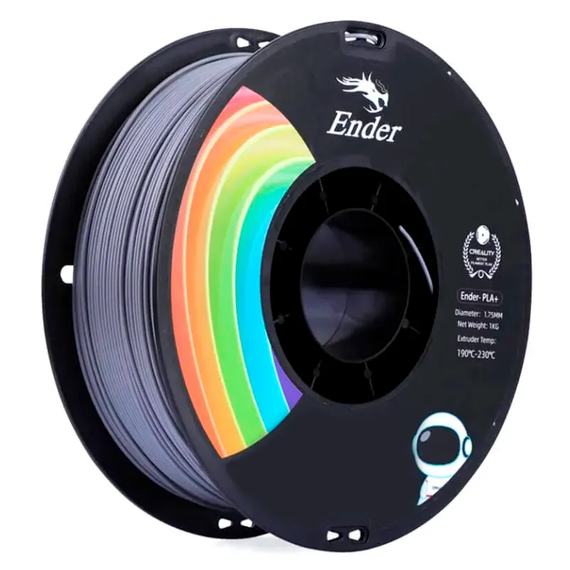 Катушка EN-PLA+ пластика Creality 1.75 мм 1кг, серая