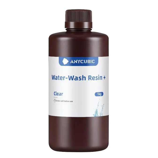 Фотополимер Anycubic Water-Wash Resin+, прозрачный (1 кг)