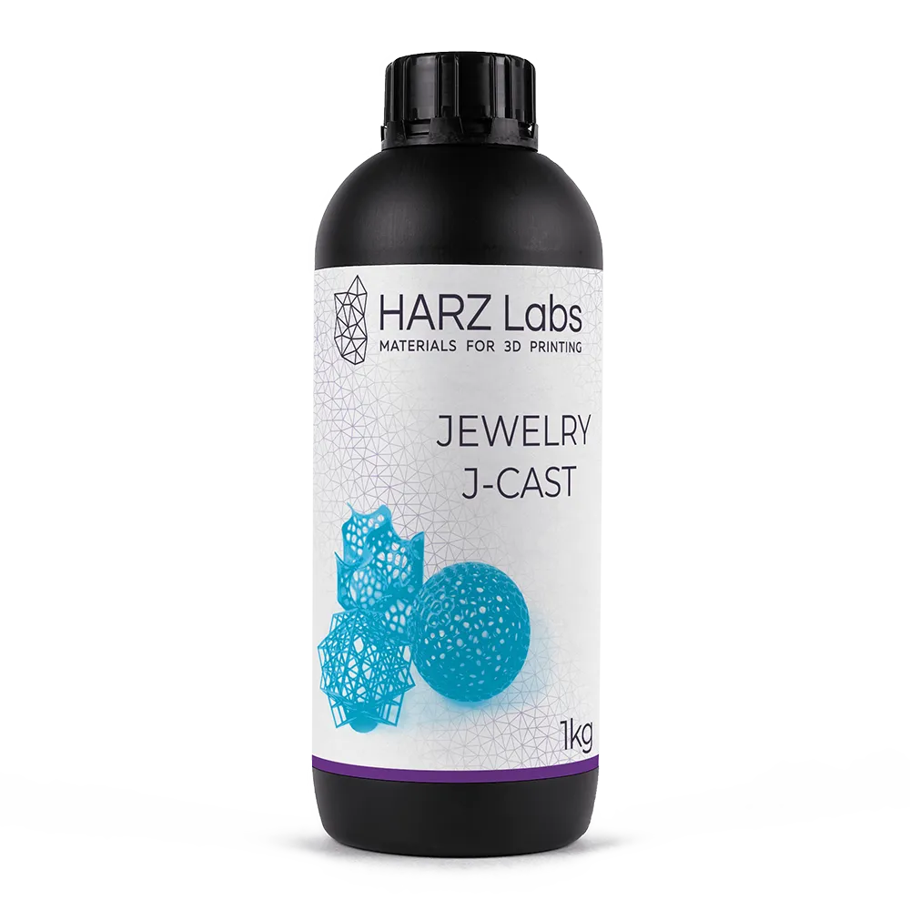 Фотополимер HARZ Labs Jewelry J-Cast, голубой (1 кг)