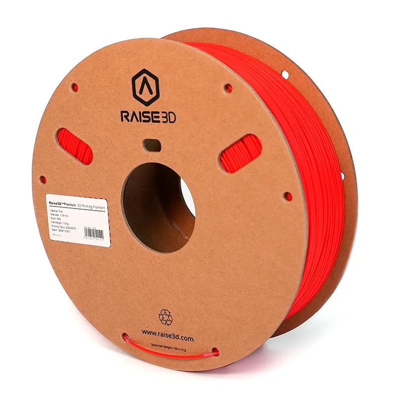Катушка PLA-пластика Raise3D Premium, 1.75 мм, 1 кг, красная