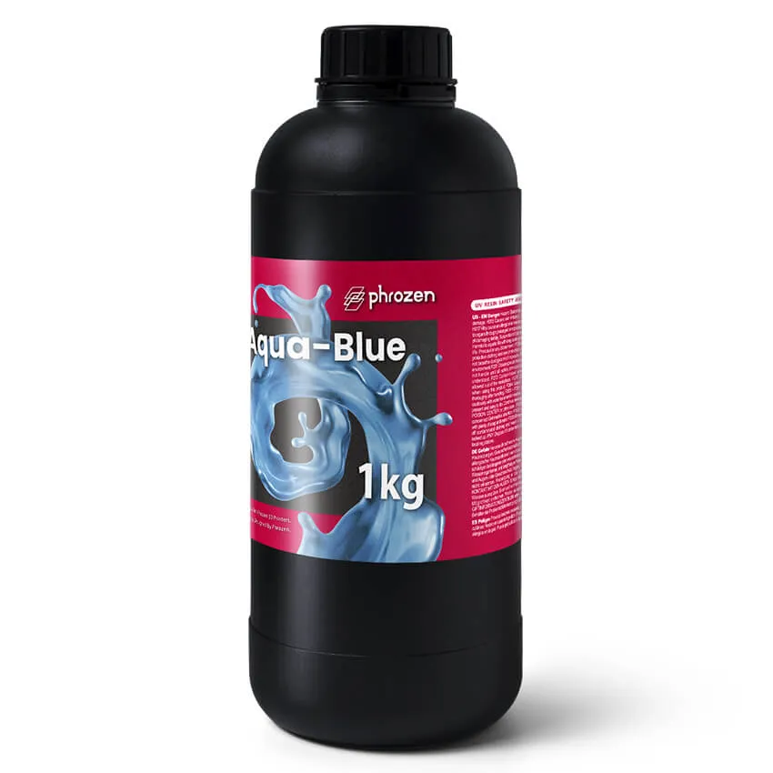 Фотополимер Phrozen Aqua Blue, голубой (1 кг)