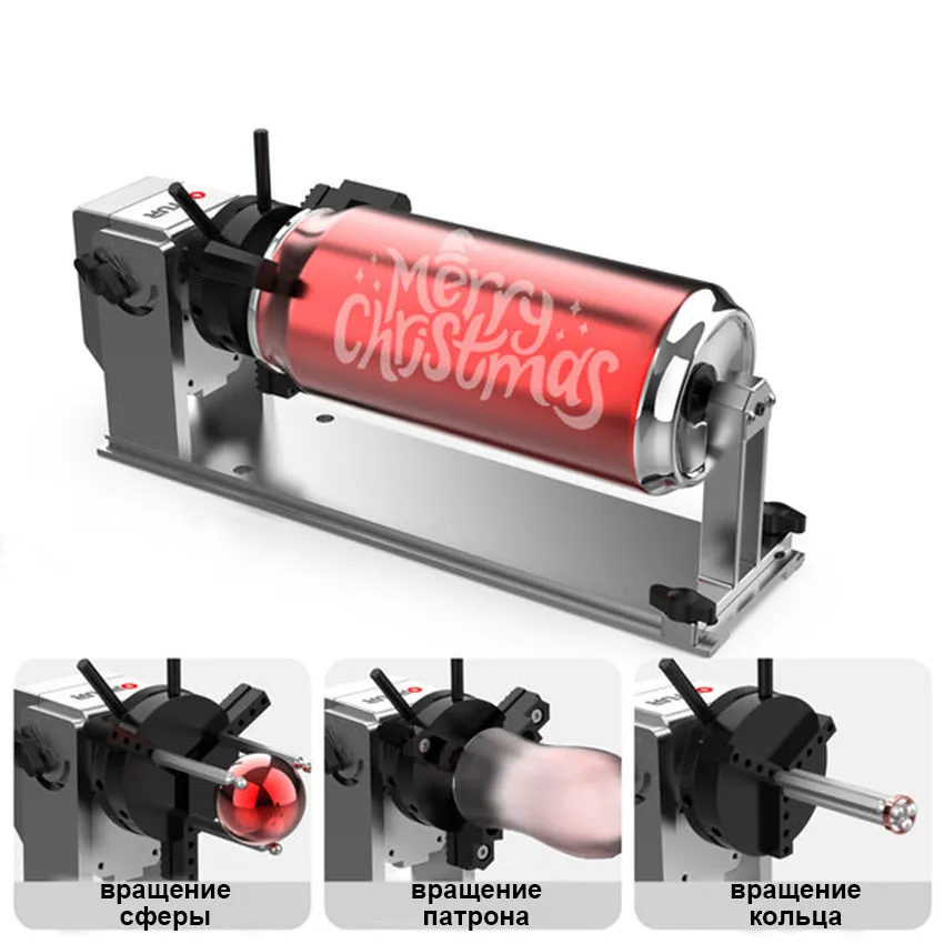 Вращающийся зажим для лазерного гравера Ortur Y-axis Rotary Chuck for Laser Engraver (YRC1.0)