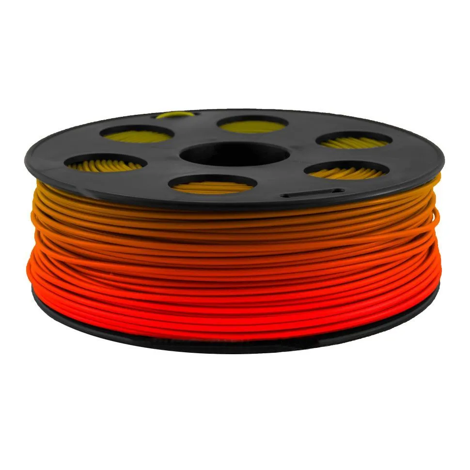 Катушка PLA-пластика Bestfilament, 2,85 мм, 1 кг, двухцветная переходная