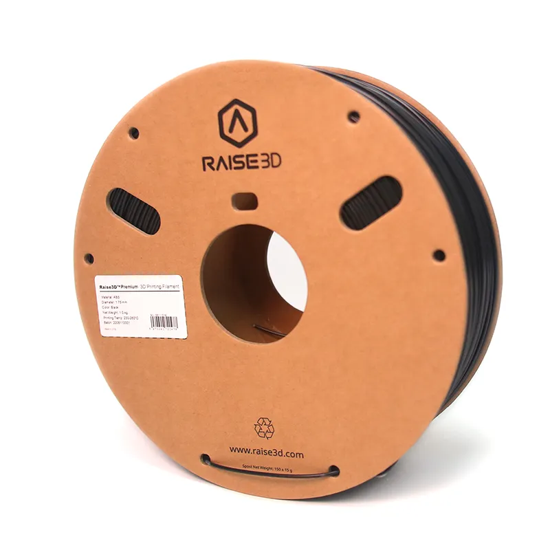 Катушка ABS-пластика Raise3D Premium, 1.75 мм, 1 кг, чёрная