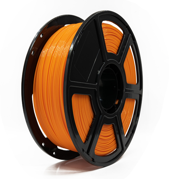 Катушка пластика FlashForge AD PLA 1.75 мм., 1 кг., прозрачно-оранжевая