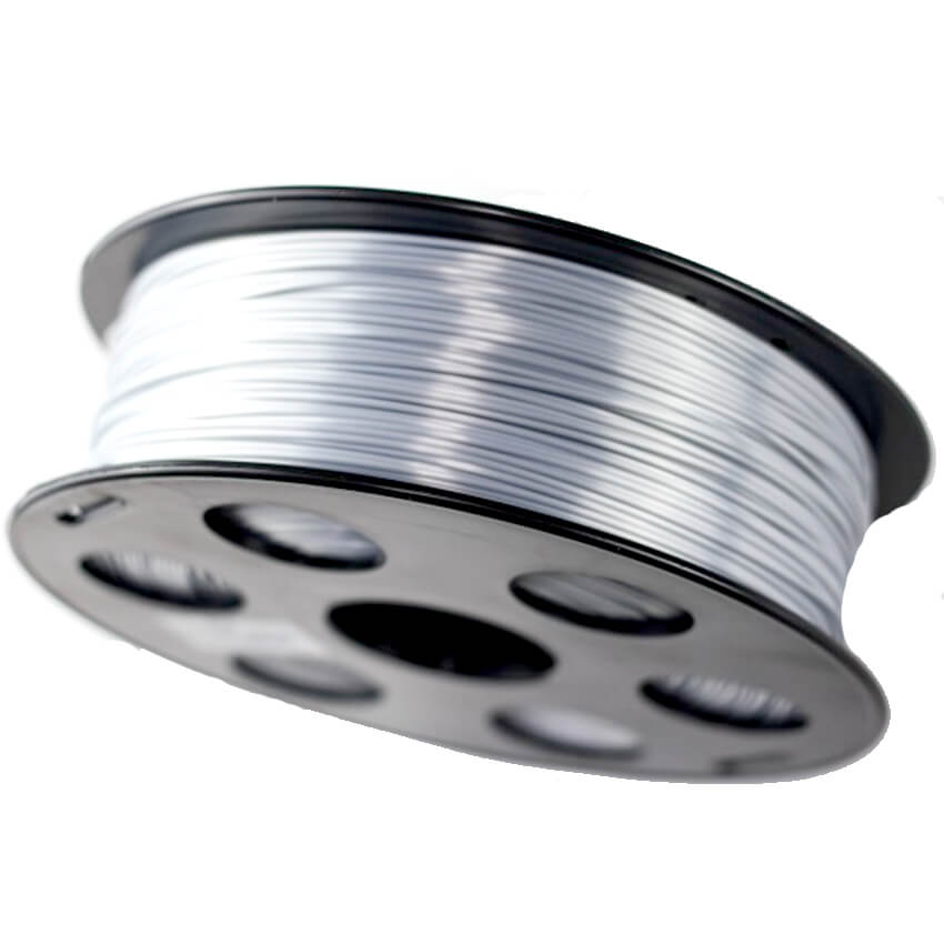 Катушка PLA-шелк  пластика Bestfilament 1.75 мм 1кг., серебристый (silk_1kg_1.75_silver)