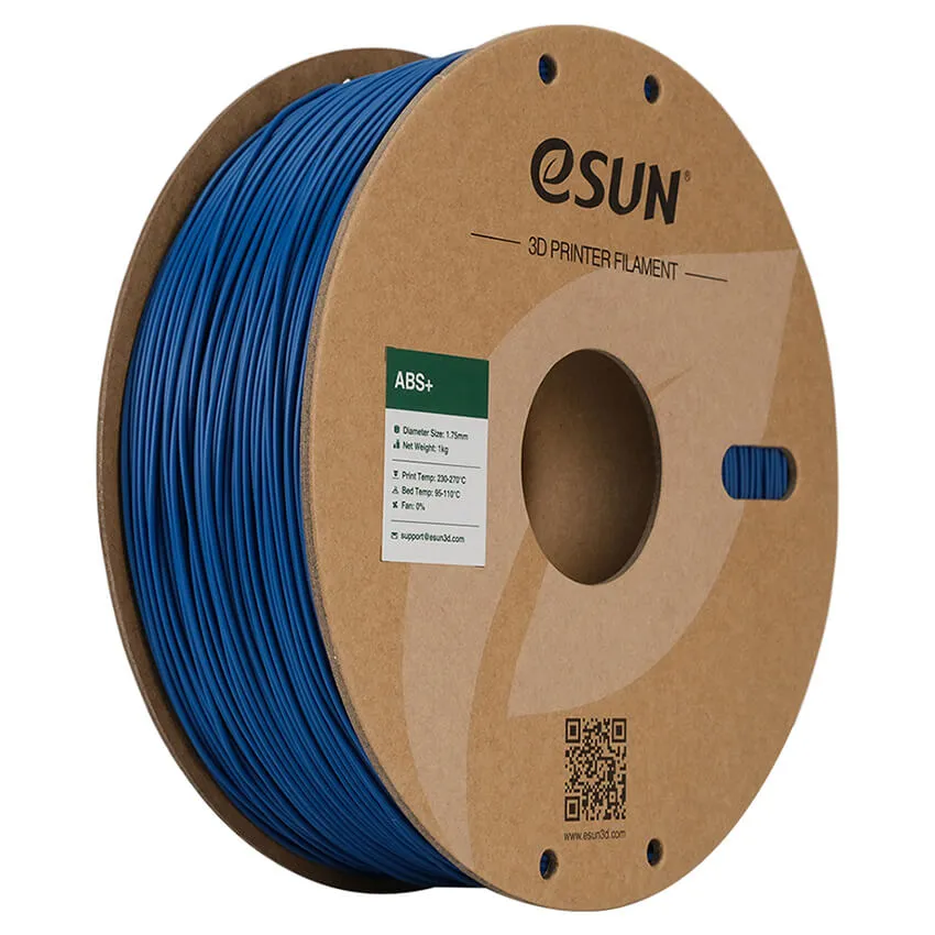 Катушка ABS+ пластика Esun, 1.75 мм, 1 кг, синяя