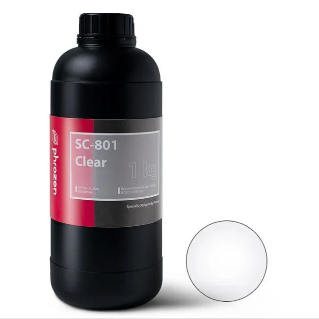 Фотополимер Phrozen SC-801 Clear, прозрачный (1 кг)