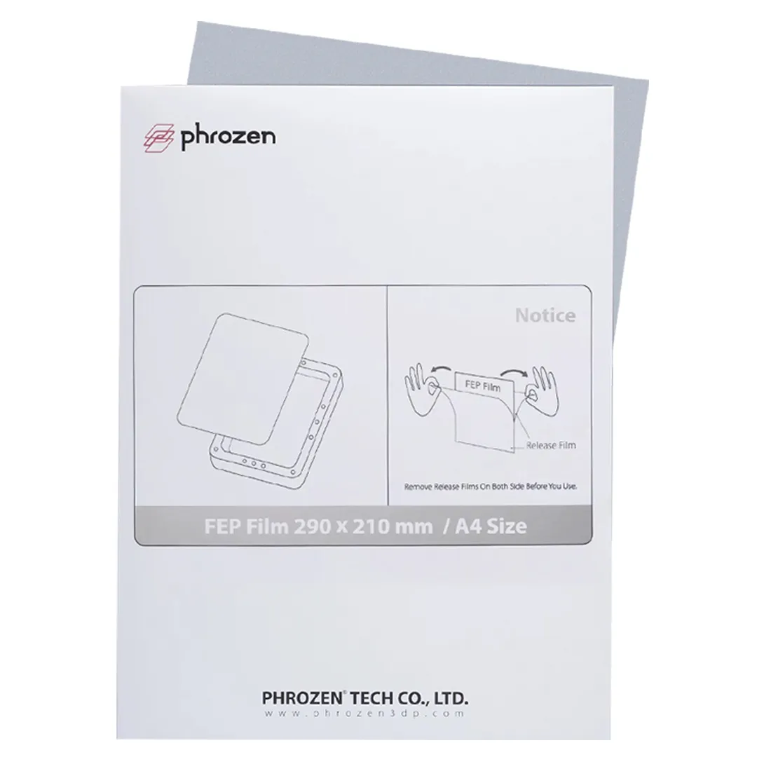 Пленка FEP для ванны в 3D принтеры Phrozen, 125 мкм (A4)