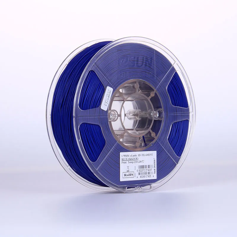 Катушка eLastic-пластика ESUN 1.75 мм 1кг., синяя