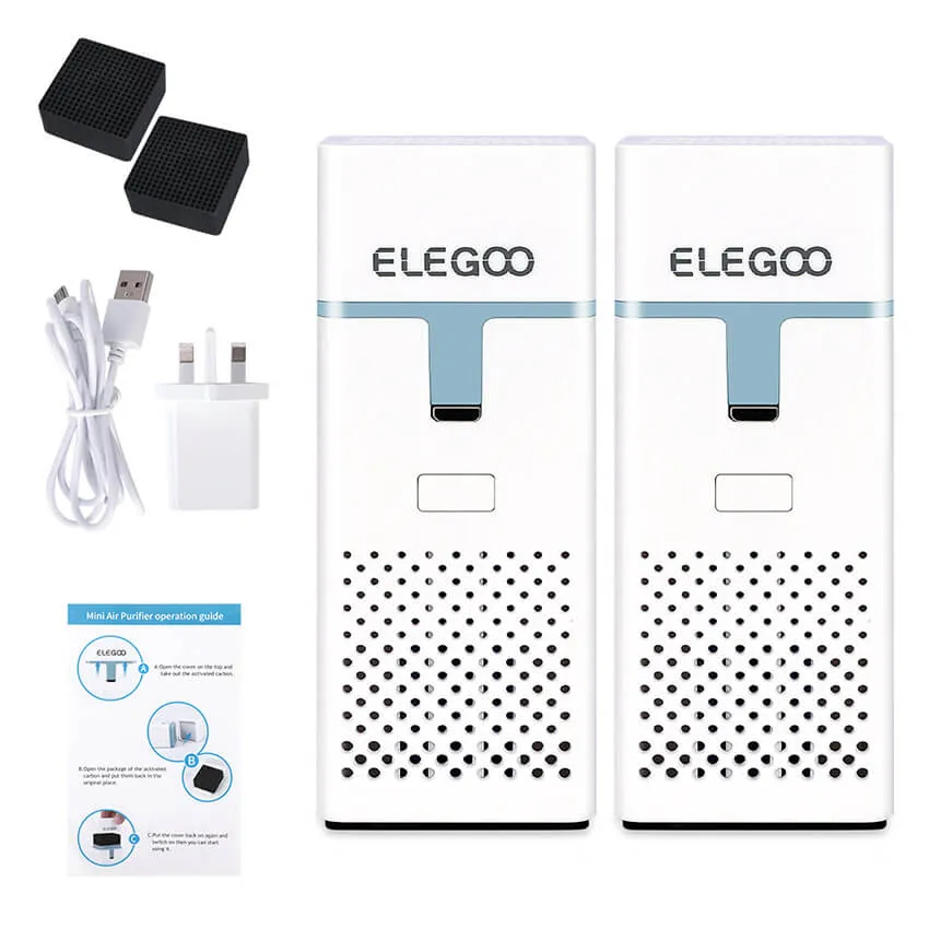 Устройство очистки воздуха Elegoo Mini Air Purifier, комплект 2 шт