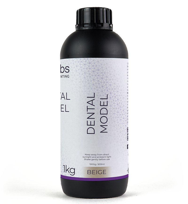Фотополимер HARZ Labs Dental Model Beige, бежевый (1 кг)