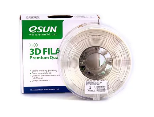 Катушка ABS+ пластика Esun, 1.75 мм, 1 кг, светящаяся зеленая