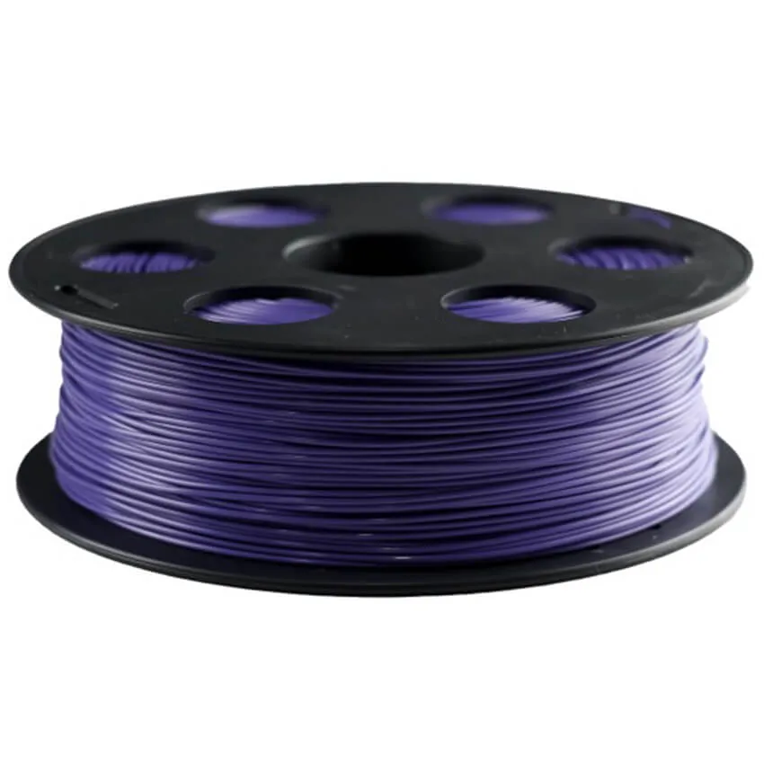 Катушка PLA-шелк  пластика Bestfilament 1.75 мм 1кг, фиолетовая (silk_1kg_1.75_purple)