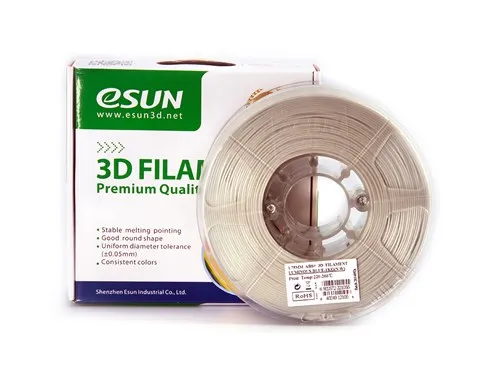 Катушка ABS+ пластика Esun, 1.75 мм, 1 кг, светящаяся синяя