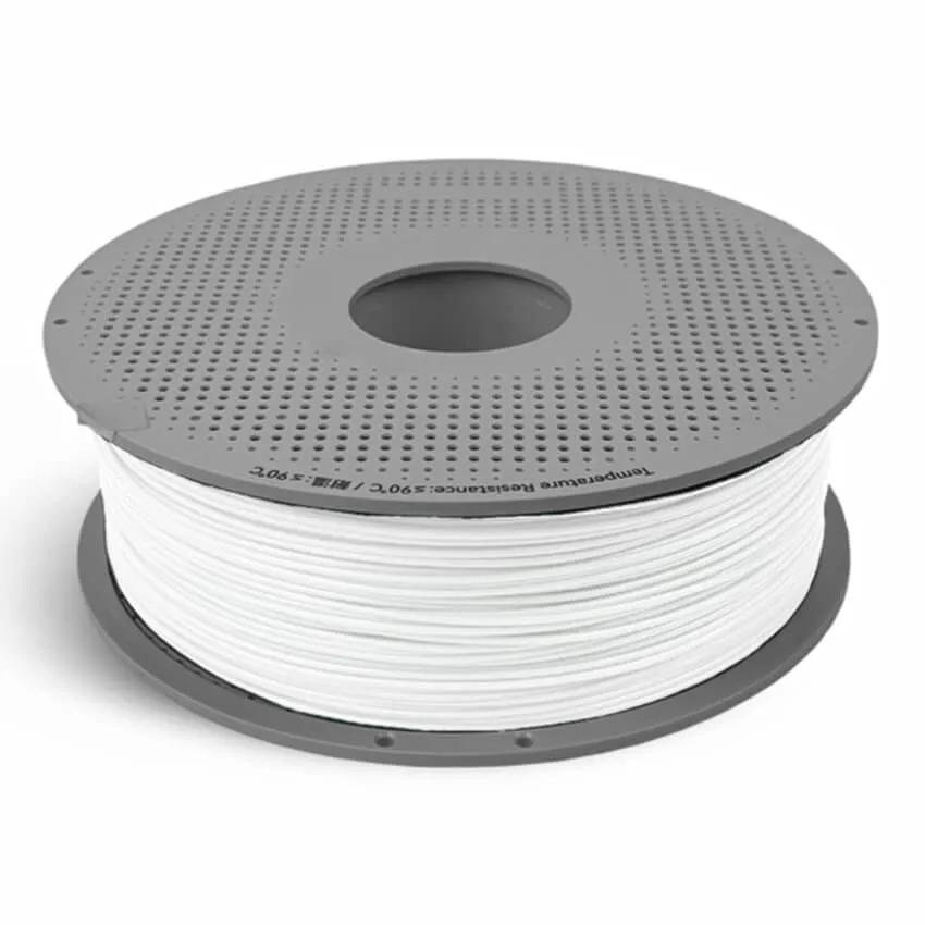 Катушка PC пластика Bambu lab 1.75 мм 1 кг, белая