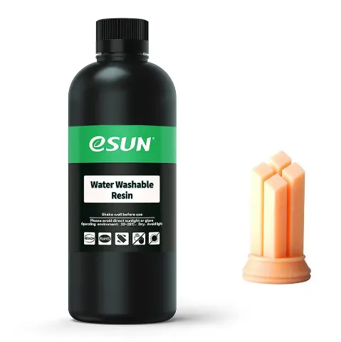 Фотополимер Esun Water Washable Resin бежевый (0,5 кг)
