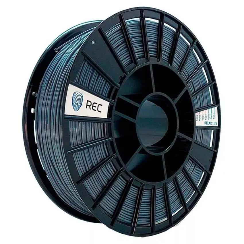 Катушка пластика REC RELAX (PETG) 1.75мм 0,75 кг, серая