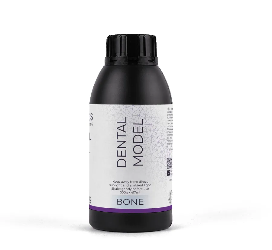 Фотополимер HARZ Labs Dental Model Bone, слоновая кость (0,5 кг)
