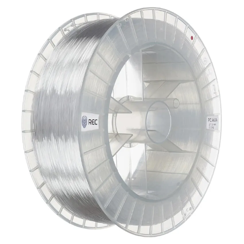 Катушка пластика REC PC AVIA 1.75мм 2 кг, прозрачная