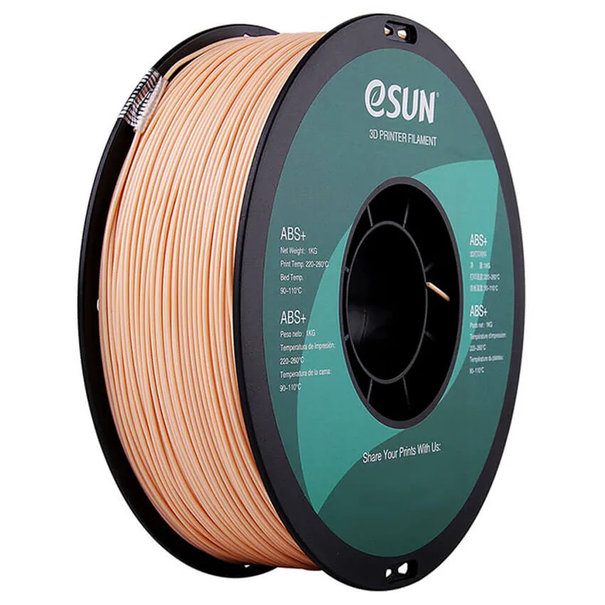 Катушка ABS+ пластика Esun, 1.75 мм, 1 кг, телесная