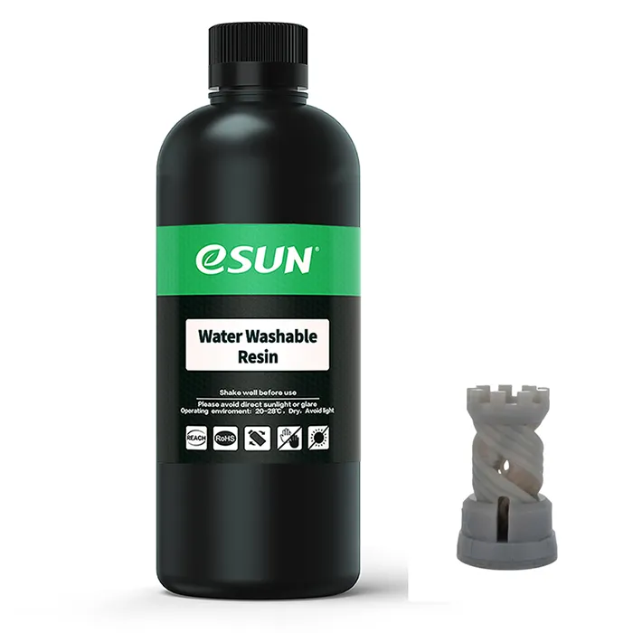 Фотополимер ESUN Water Washable серый (0,5 кг)