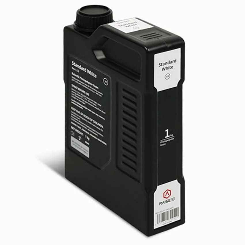 Фотополимерная смола Raise3D Standard White Resin, белая (1 кг)