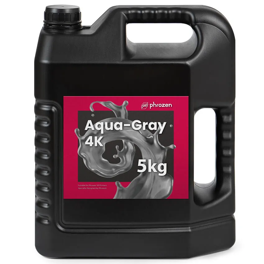 Фотополимер Phrozen Aqua Gray 4K, серый (5 кг)
