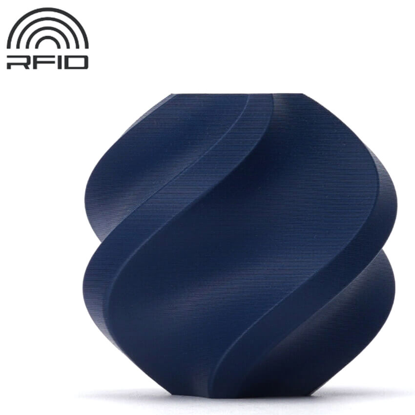 Катушка PLA Matte пластика Bambu lab - RFID 1.75 мм 1кг, темно-синий