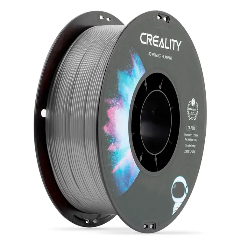 Катушка CR-PETG-пластика Creality 1.75 мм 1кг, серая