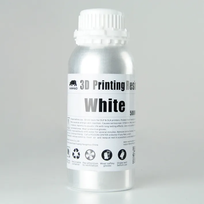 Фотополимер Wanhao Standard Resin, белый (500 мл)