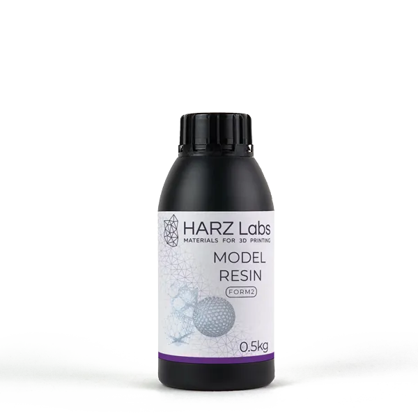 Фотополимер HARZLabs Model Resin Form2, прозрачный (500 мл)