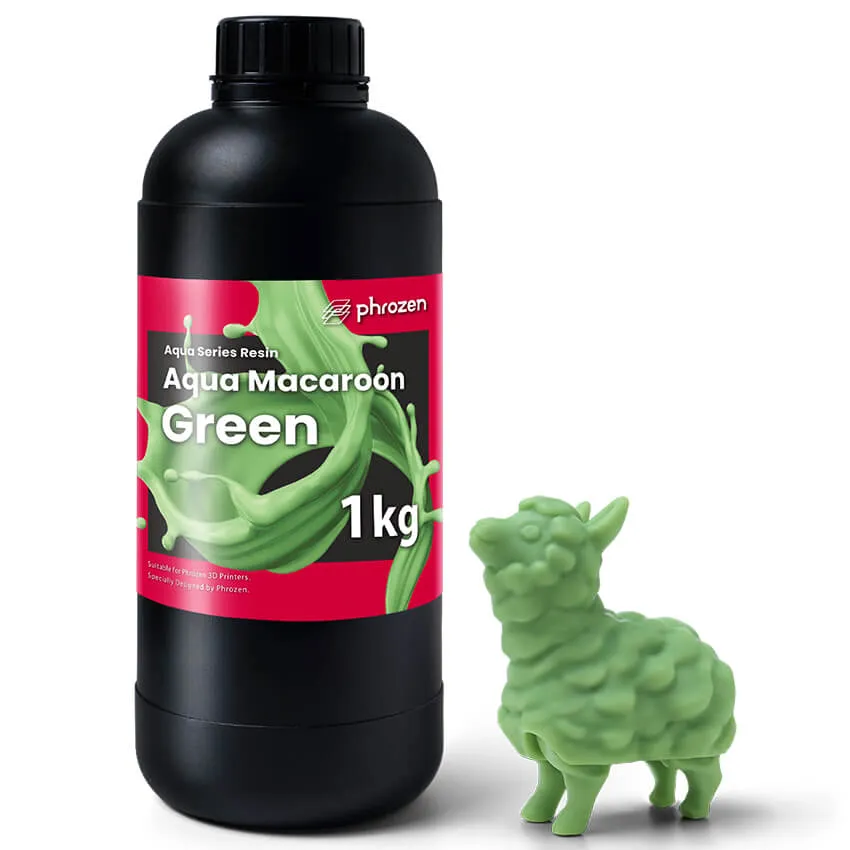 Фотополимерная смола Phrozen Aqua Macaroon, зеленая (1 кг)