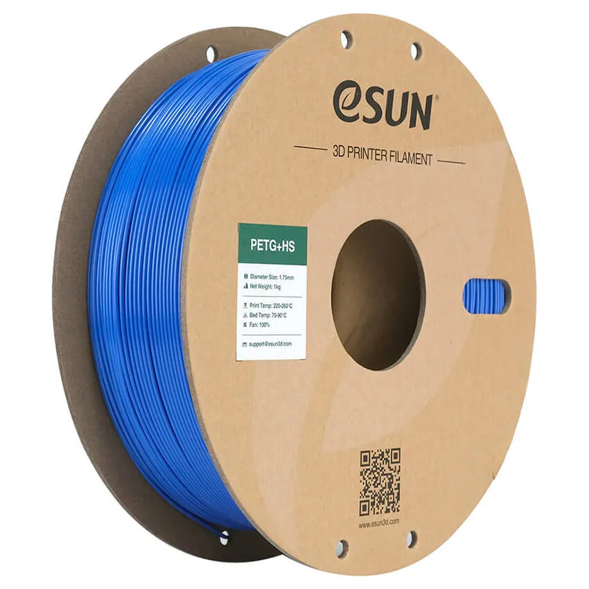 Катушка PETG+HS пластика ESUN 1.75 мм 1кг, синяя