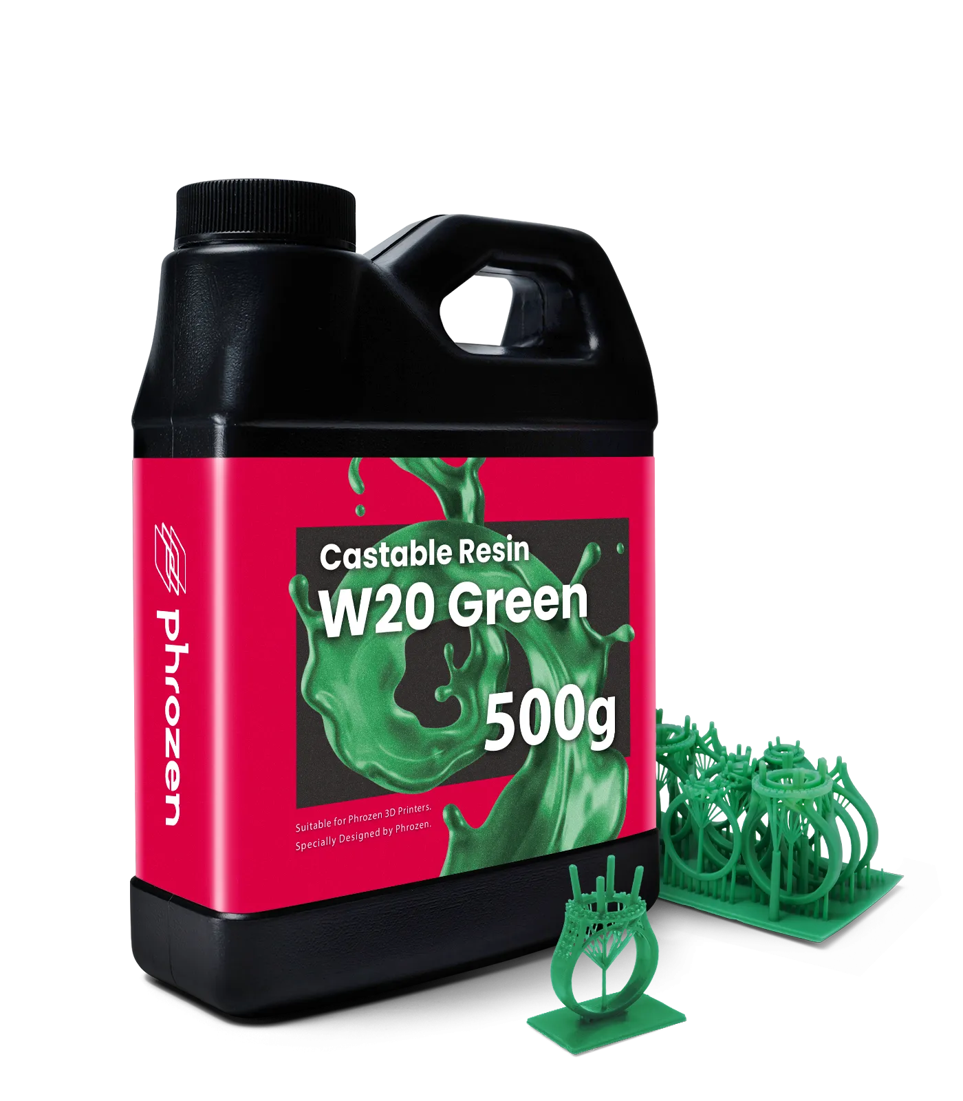 Фотополимер Phrozen Castable Resin W20 Green