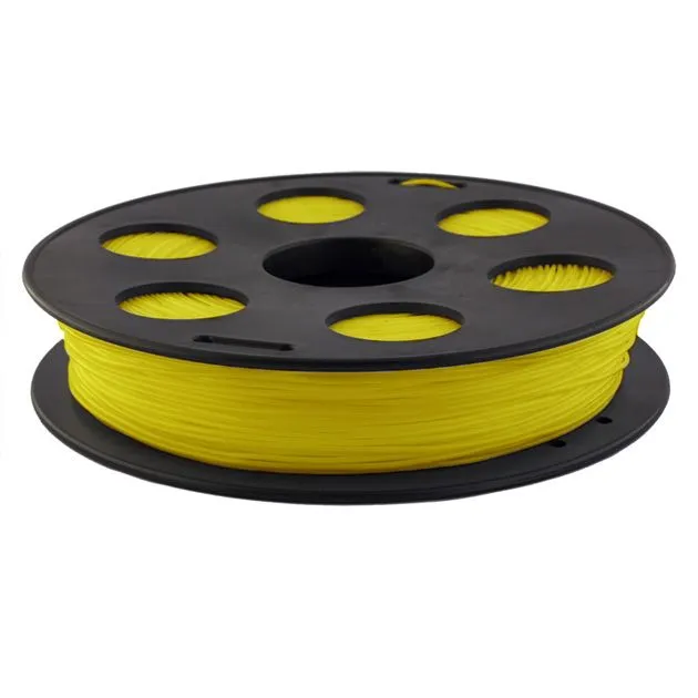 Катушка пластика BFlex Bestfilament, 1,75 мм, 0,5 кг, желтая