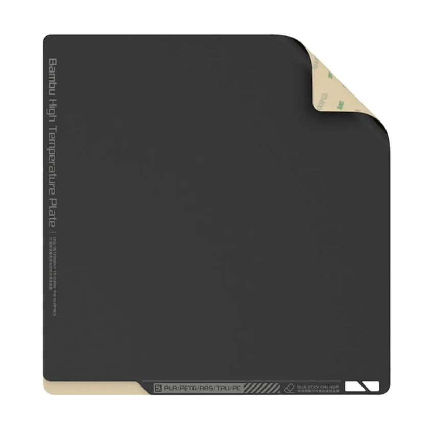 Наклейка на печатную платформу для высоких температур для 3D принтера Bambu Lab X1 Series & P1