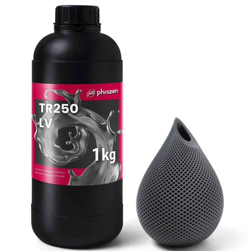 Фотополимерная смола Phrozen TR250LV High Temp, серая (1 кг)