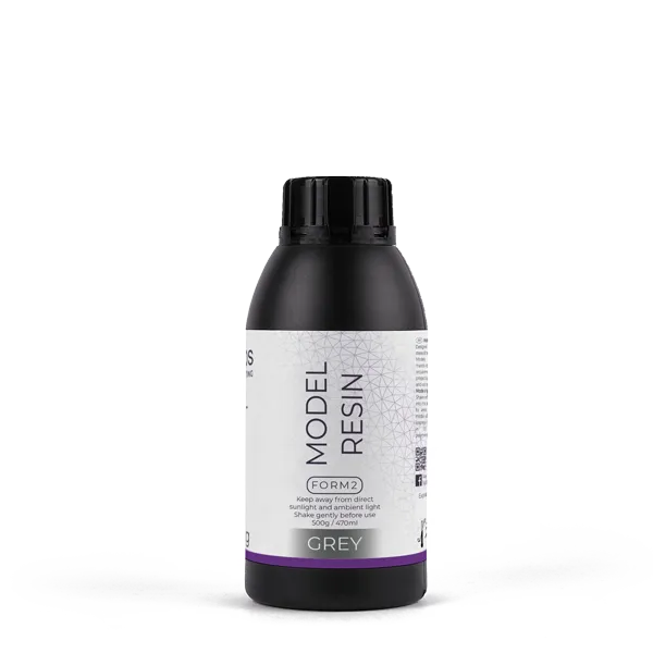 Фотополимер HARZLabs Model Resin Form2, серый (500 мл)