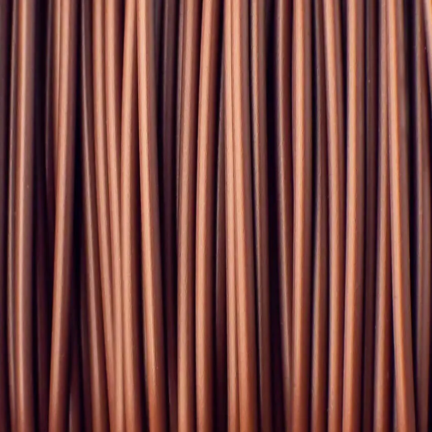 Катушка пластика REC PLA 1.75мм 0,75 кг, коричневая