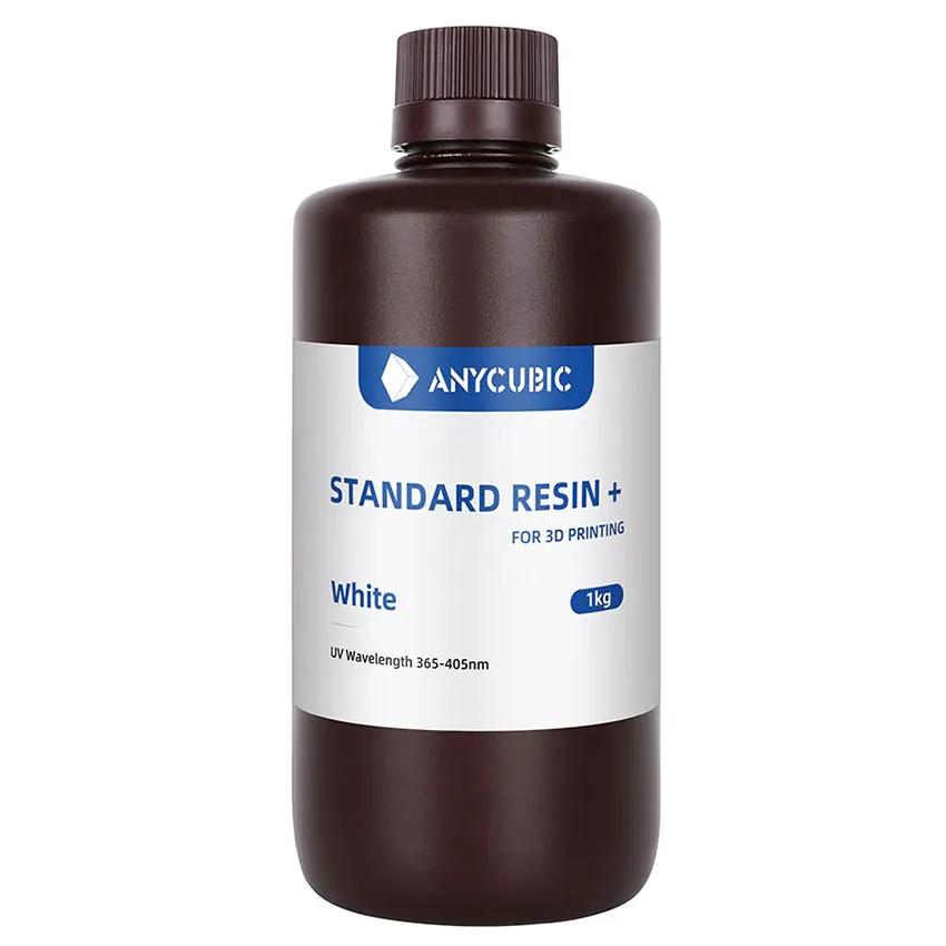 Фотополимерная смола Anycubic Standard Resin+, белая (1 кг)
