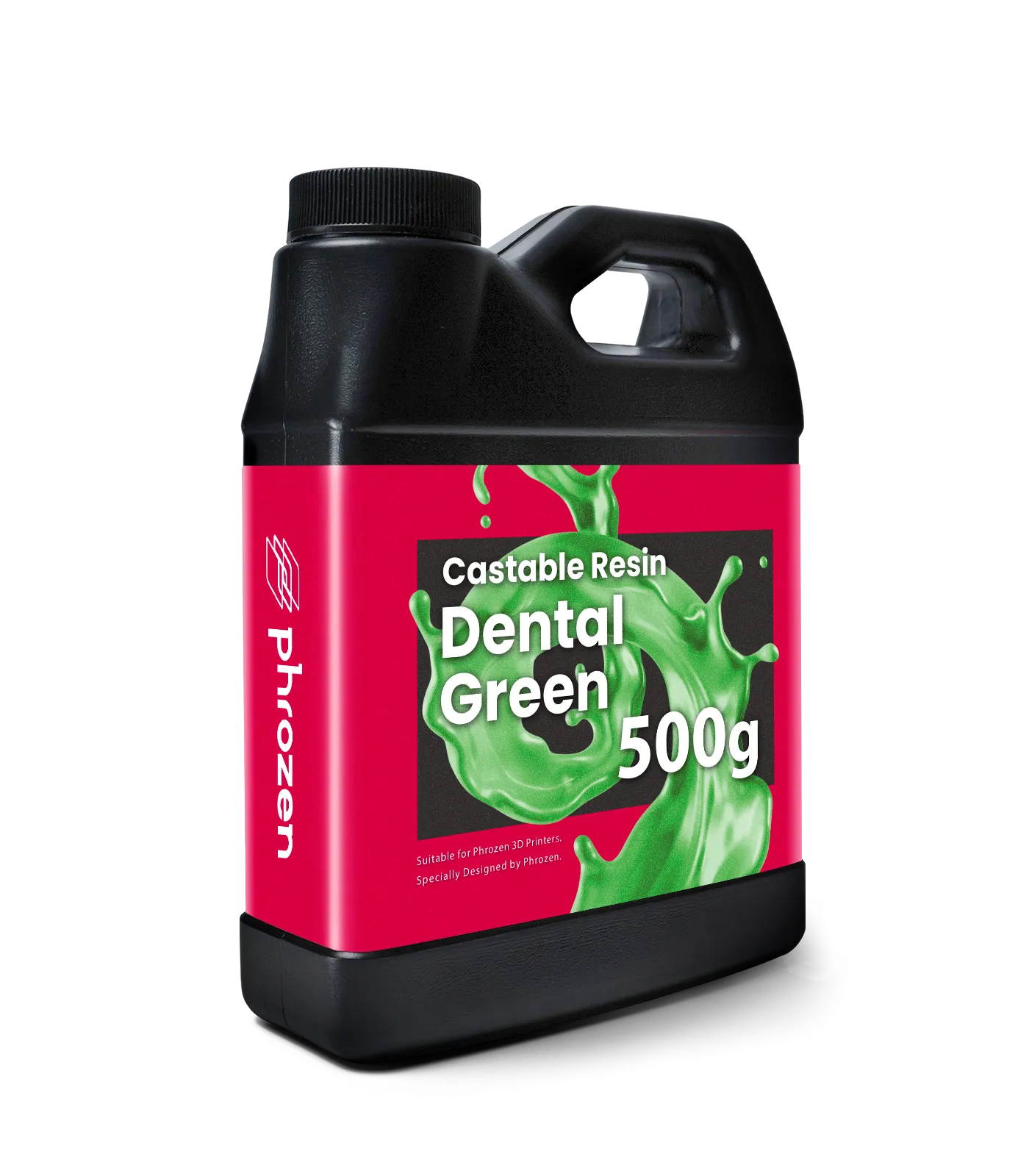 Фотополимер Phrozen Wax-like Dental Green, зеленый (0,5 кг)