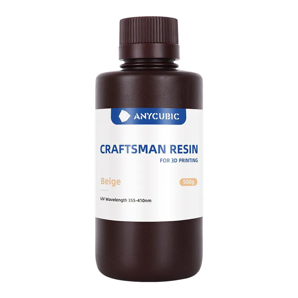 Фотополимер Anycubic Craftsman, бежевый (0,5 кг)