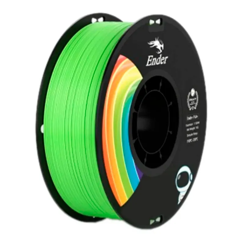 Катушка EN-PLA+ пластика Creality 1.75 мм 1кг, зеленое яблоко