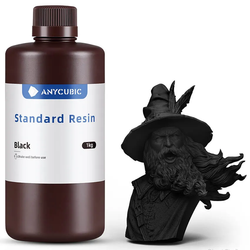 Фотополимерная смола Anycubic Standard, черная (1 кг)