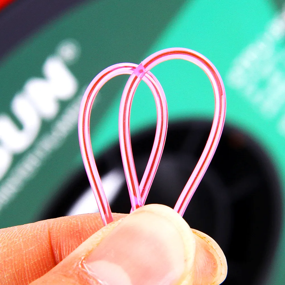 Катушка пластика eTPU-95A Esun, 1.75 мм, 1 кг, прозрачно розовая