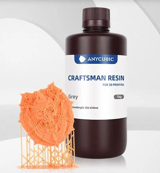 Фотополимер Anycubic Craftsman, абрикосовый (0,5 кг)