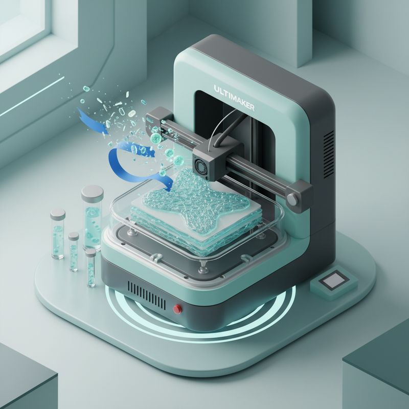 Новая эра лечения ожогов: UltiMaker поможет Bioactivx печатать искусственную кожу без холодовой цепи