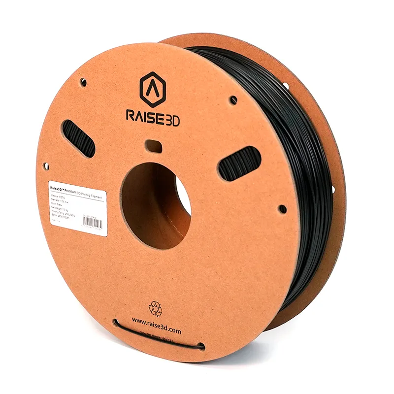 Катушка PETG-пластика Raise3D Premium, 1.75 мм, 1кг, черная
