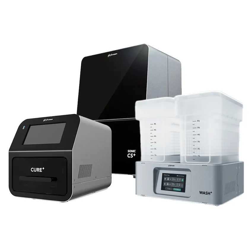 Комплект 3D принтер Phrozen Sonic CS+/Устройство для очистки моделей Wash+/УФ-камера для отверждения CURE+